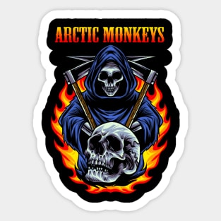 MONKEYS FROM ARCTIC BAND Sticker